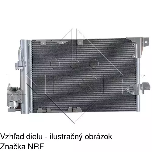 Chladiče klimatizácie 5508K8C1S /POLCAR/ - obr. 3