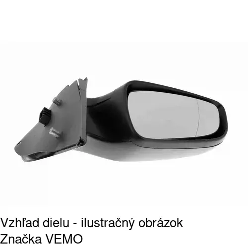 Vonkajšie zrkadlo 5509515M /POLCAR/ - obr. 5