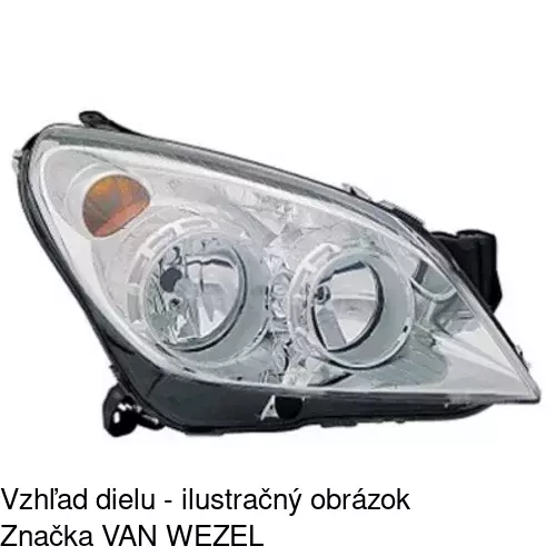 Hlavný reflektor 551010-E /POLCAR/ - obr. 4