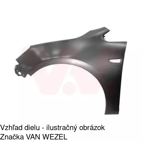 Predný blatník 551101 /POLCAR/ - obr. 3