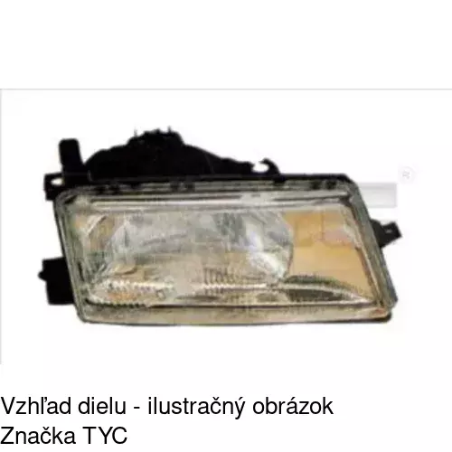 Hlavný reflektor 5515100E /POLCAR/ - obr. 5