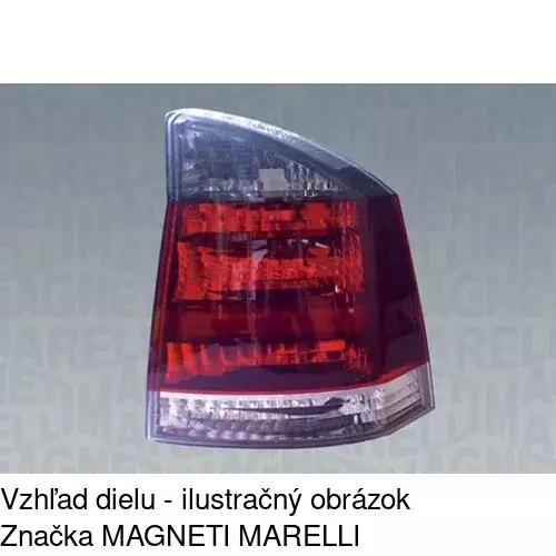 Zadné svetlo POLCAR 5518871E