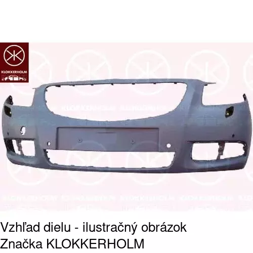 Predný nárazník POLCAR 552007-5