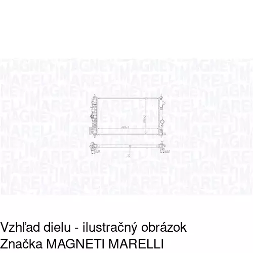 Chladiče vody 5520083K /POLCAR/ - obr. 3