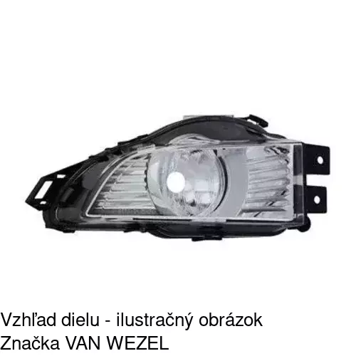 Hmlové svetlo - predné 552030-E /POLCAR/ - obr. 5