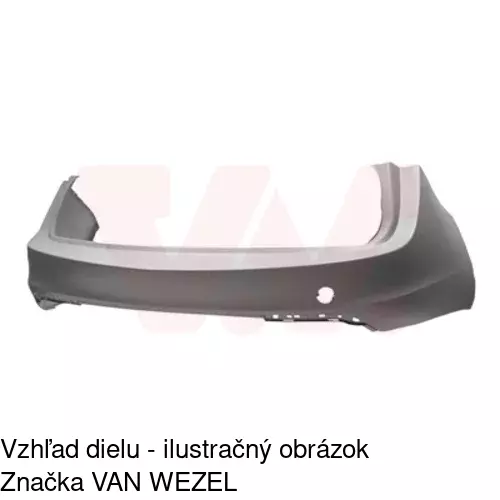 Zadný nárazník 552096-2 /POLCAR/ - obr. 1