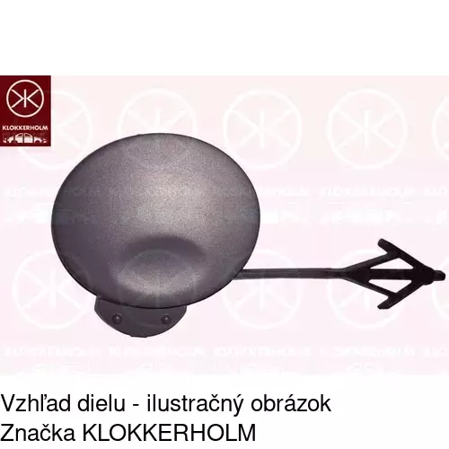 Záslepka ťažného háku 554607-9 /POLCAR/ - obr. 1