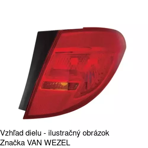 Zadné svetlo 554688-U /POLCAR/ - obr. 3