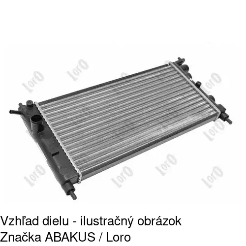 Chladiče vody 555508B1 /POLCAR/ - obr. 3