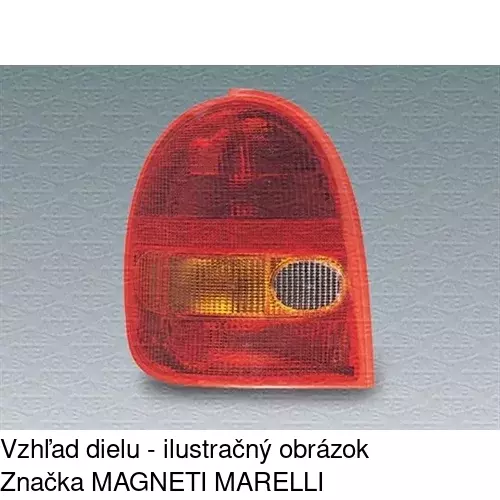 Zadné svetlo 5555876E /POLCAR/ - obr. 2