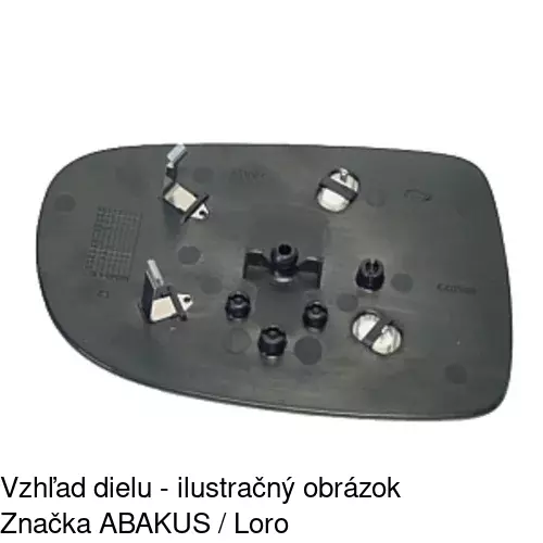 Vonkajšie zrkadlo 5556511M /POLCAR/ - obr. 5