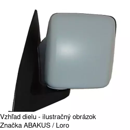Vonkajšie zrkadlo 5556516E /POLCAR/ - obr. 2