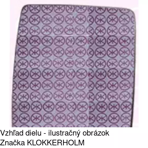 Sklo vonkajšieho zrkadla s držiakom 5556558M /POLCAR/ - obr. 2