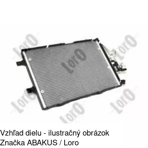 Chladiče klimatizácie 5557K8C3S /POLCAR/ - obr. 3