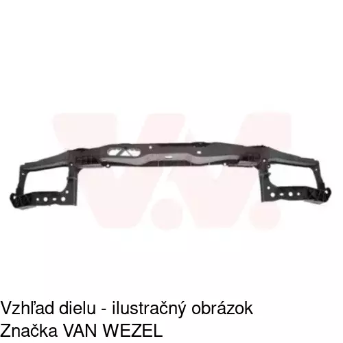 Predné čelo 555804QT /POLCAR/ - obr. 1