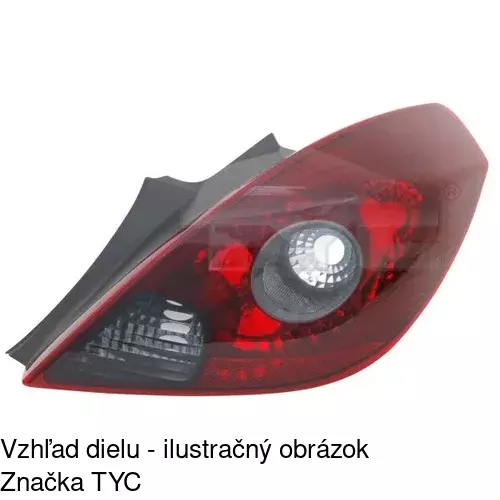 Zadné svetlo POLCAR 5558882V