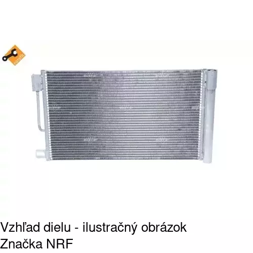 Chladiče klimatizácie 5558K8C1 /POLCAR/ - obr. 2