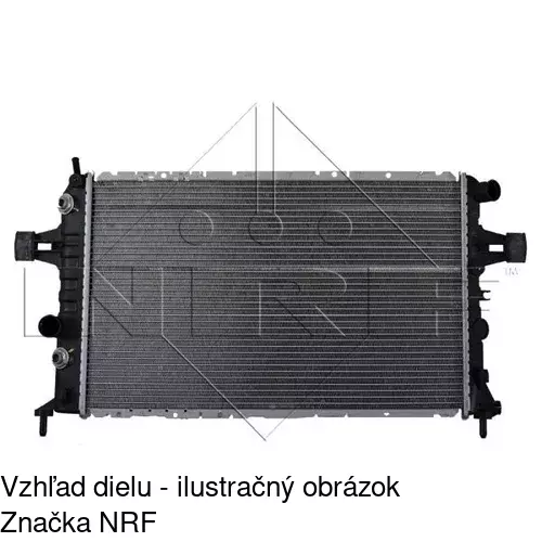 Chladiče vody 556008A1 /POLCAR/ - obr. 1