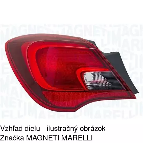 Zadné svetlo POLCAR 55B2872U