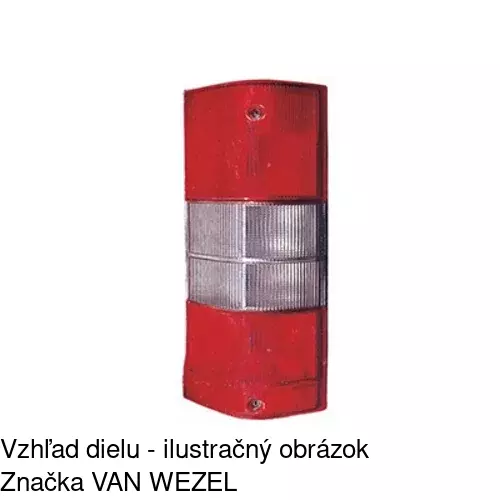 Zadné svetlo 5702873E /POLCAR/ - obr. 5