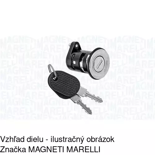 Bubienok dvernej zámky 5703Z-15 /POLCAR/ - obr. 1