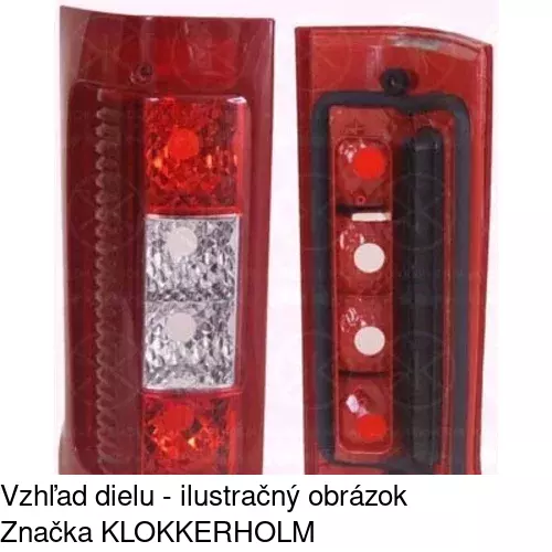 Zadné svetlo 5704870E /POLCAR/ - obr. 1