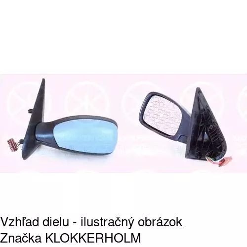 Vonkajšie zrkadlo 5707515M /POLCAR/ - obr. 5