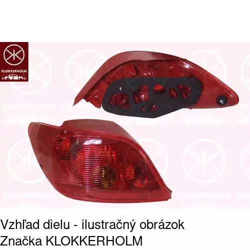 Zadné svetlo 571087-E /POLCAR/ - obr. 1