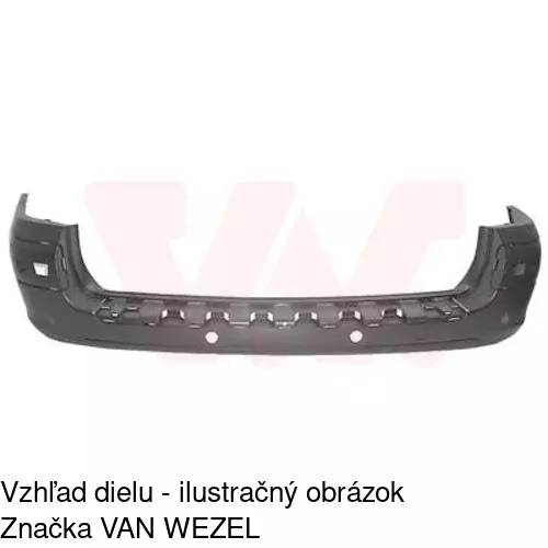 Zadný nárazník 571096-9 /POLCAR/ - obr. 1