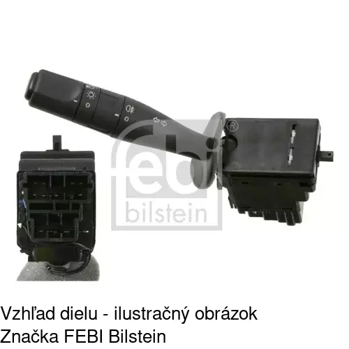 Združený prepínač POLCAR 5723PZS1