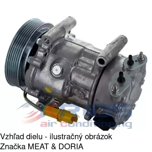 Kompresor AC POLCAR 5724KS-1