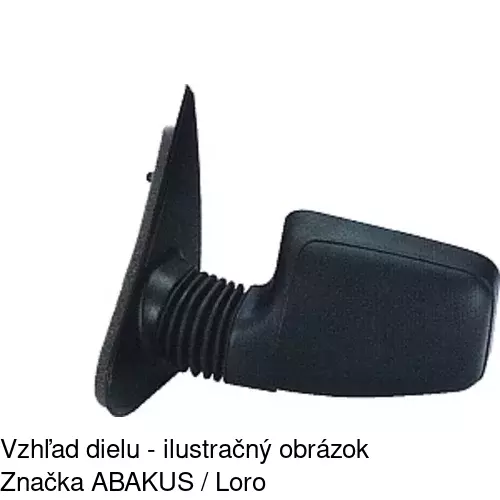 Vonkajšie zrkadlo 5745515E /POLCAR/ - obr. 1