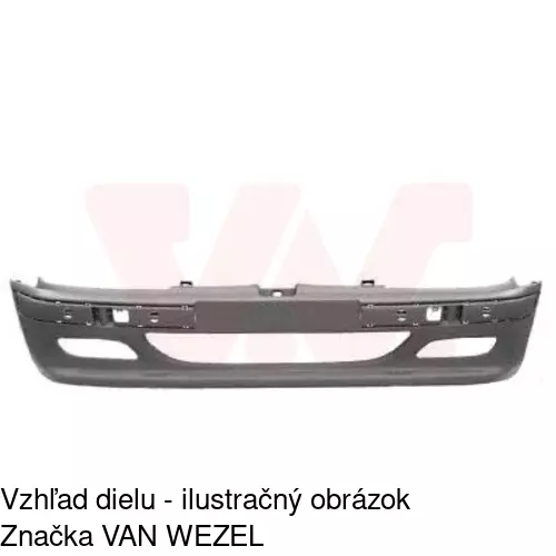 Predný nárazník 574607-2 /POLCAR/ - obr. 1