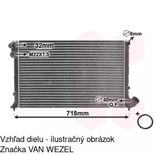 Chladiče vody 574608B2 /POLCAR/ - obr. 2