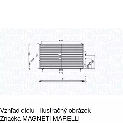 Chladiče klimatizácie POLCAR 5746K8C2