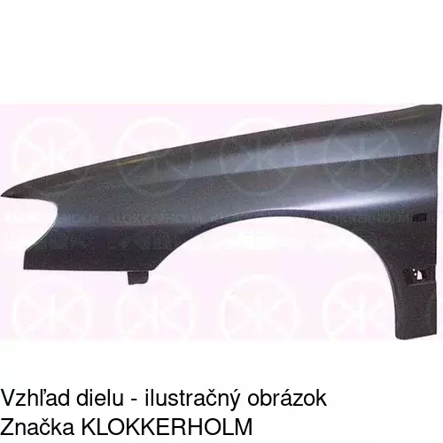 Predný blatník POLCAR 574702-J