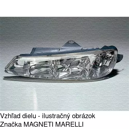 Hlavný reflektor 5747090E /POLCAR/ - obr. 3