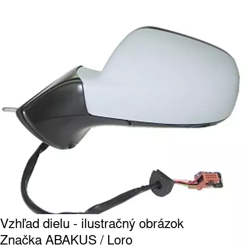 Vonkajšie zrkadlo 5748525M /POLCAR/ - obr. 5