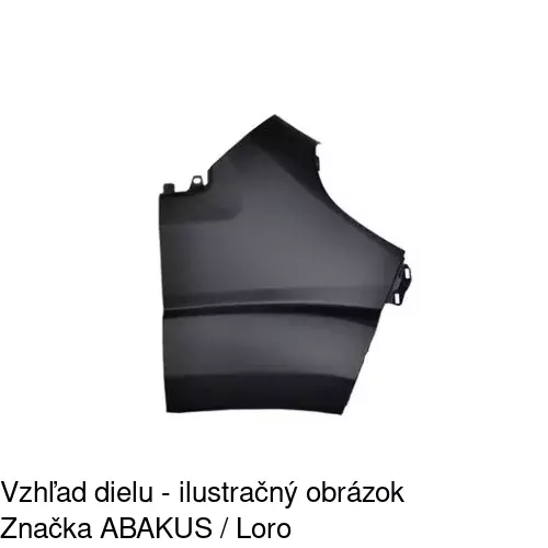 Predný blatník 577002 /POLCAR/ - obr. 2