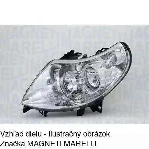 Hlavný reflektor 5770092E /POLCAR/ - obr. 3