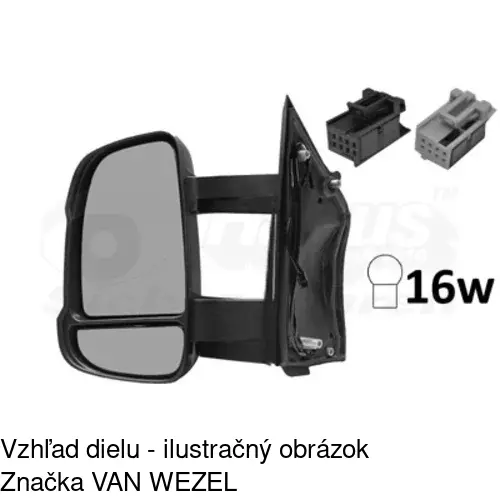 Vonkajšie zrkadlo 5770516NM /POLCAR/ - obr. 4