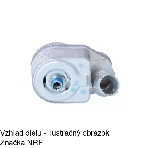Chladiče oleja 5770L81X /POLCAR/ - obr. 3