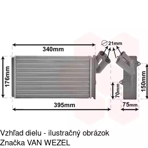 Radiátory 5786N81X /POLCAR/ - obr. 3