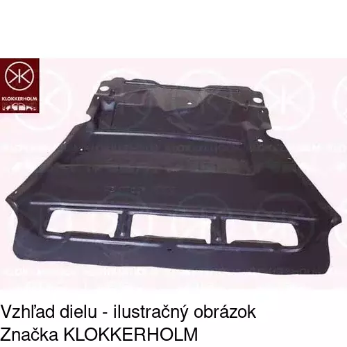 Kryt motora POLCAR 5787345Q