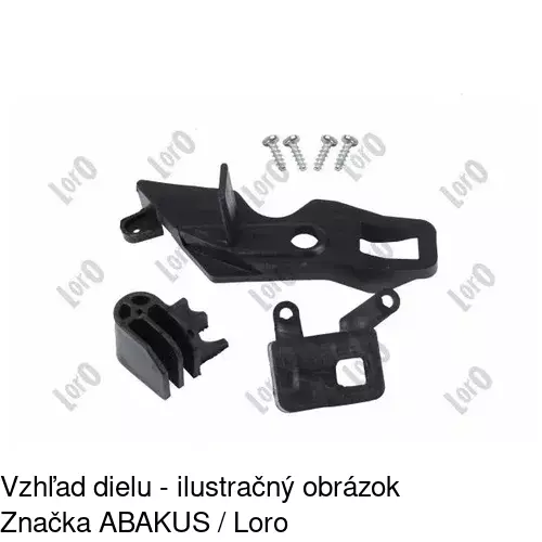 Hlavný reflektor POLCAR 57B2102V