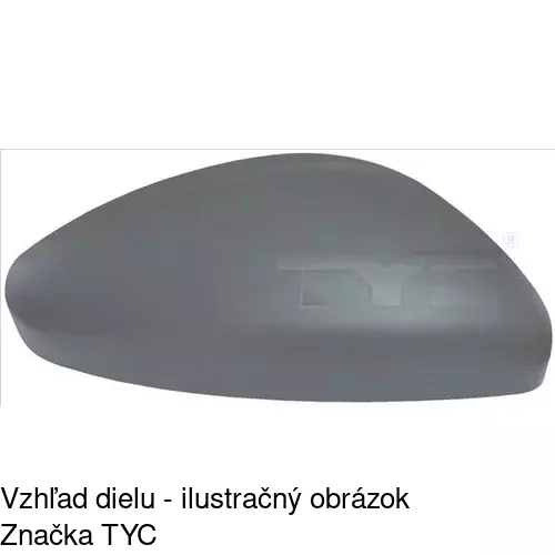 Rám vonkajšieho zrkadla 57C155PM /POLCAR/ - obr. 1