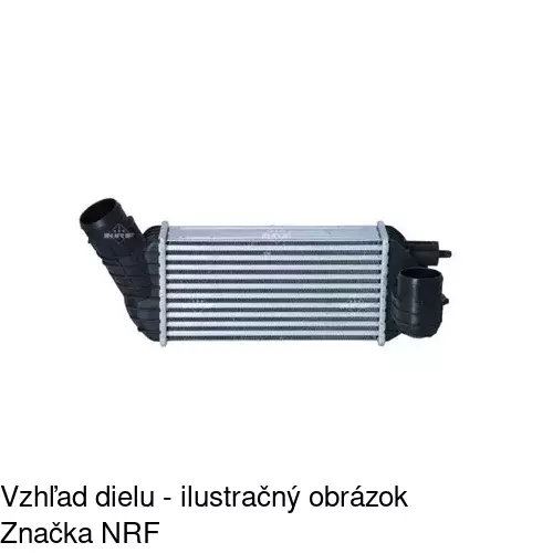 Chladiče vzduchu (Intercoolery) 57S1J81X /POLCAR/