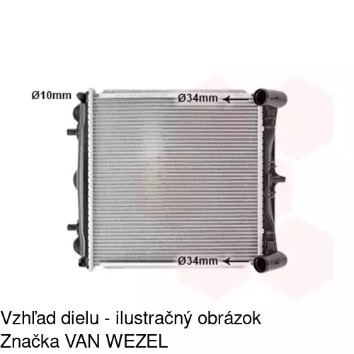 Chladiče vody 5813081X /POLCAR/ - obr. 1