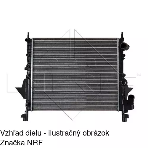 Chladiče vody 600308A1 /POLCAR/ - obr. 1