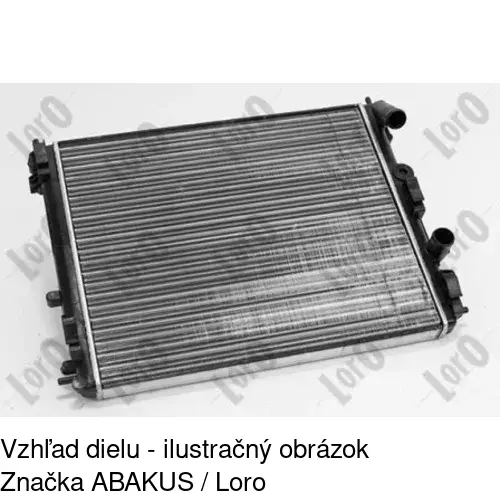 Chladiče vody 600708-1 /POLCAR/ - obr. 3